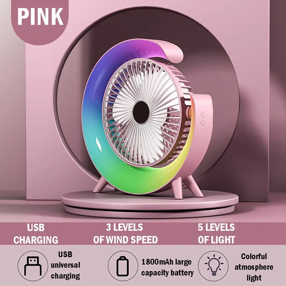 Mini Desktop Rechargable Fan Mini Desktop Rechargable Fan